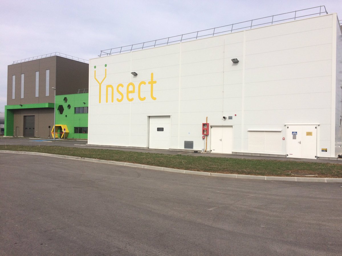 B4C_eu's tweet photo. Vive nos adhérents ! Inauguration #Ynsite @Ynsect. #insectes #innovation https://t.co/UuEBzU2y6i