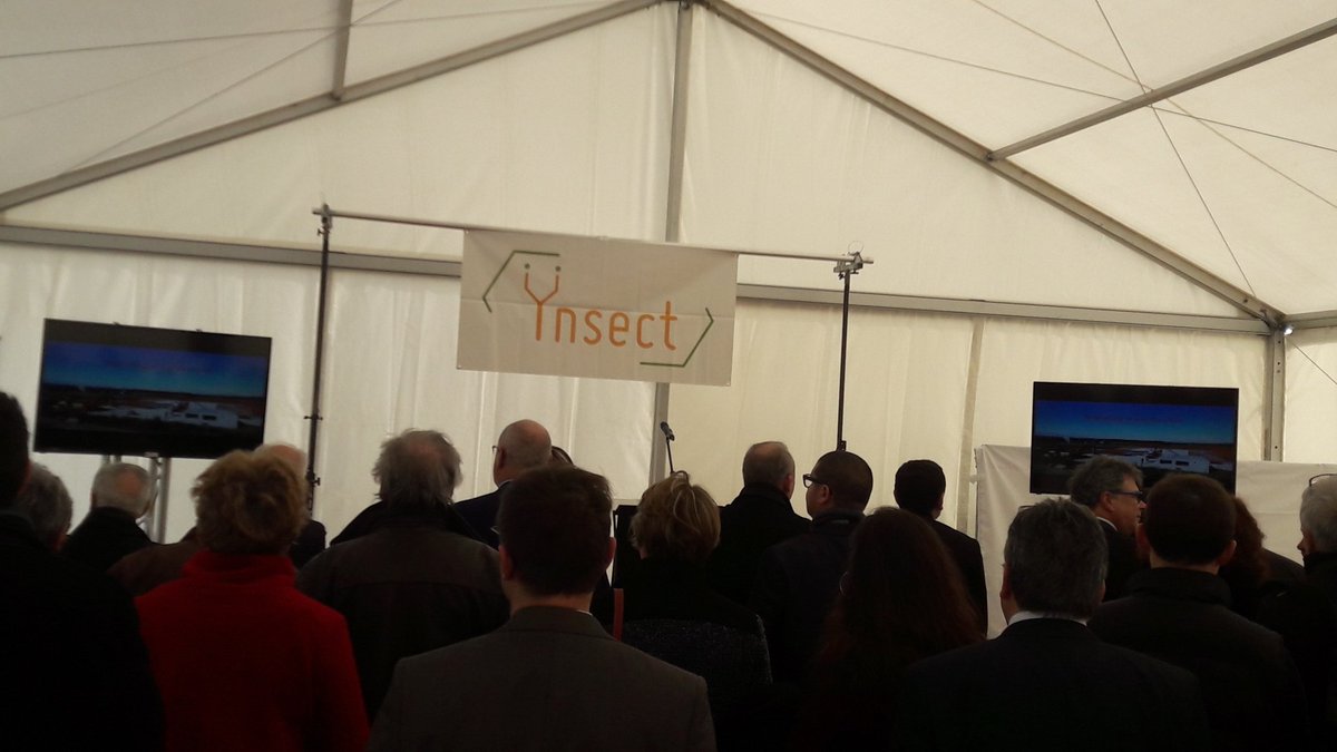 Ynsect's tweet photo. Tous les invités sont là, on commence ! #ynsite https://t.co/ymOcjyifV0