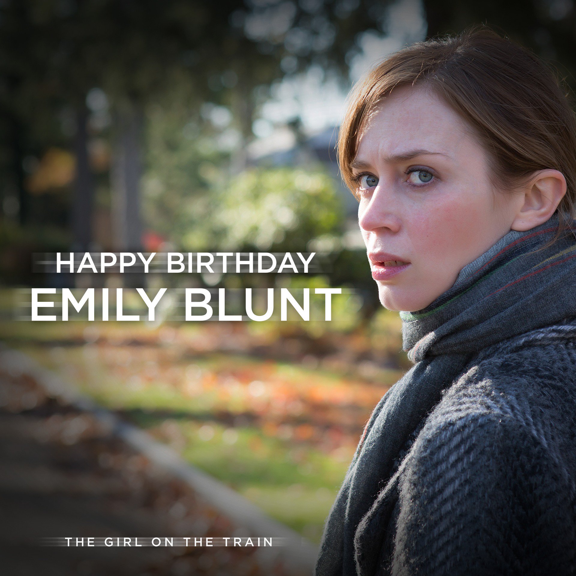 Happy Birthday to Emily Blunt! Catch her in  out now on Blu-ray, DVD and digital download. 