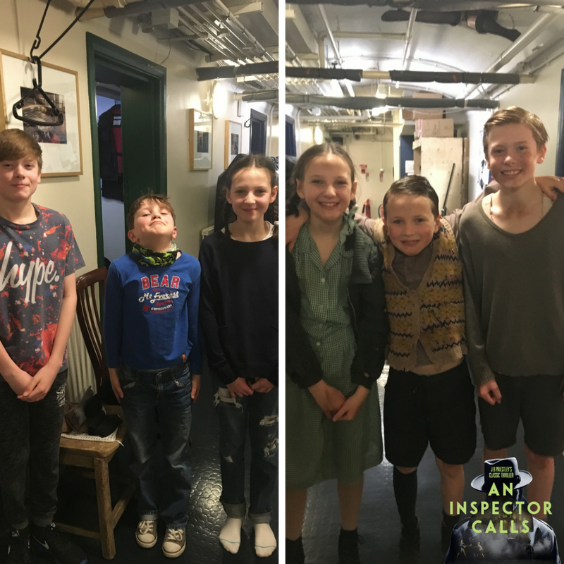 aninspector's tweet photo. Our fabulous kids as they arrive and as they get ready to go on stage!  @PWProds #AIC https://t.co/PsgouA8pbW