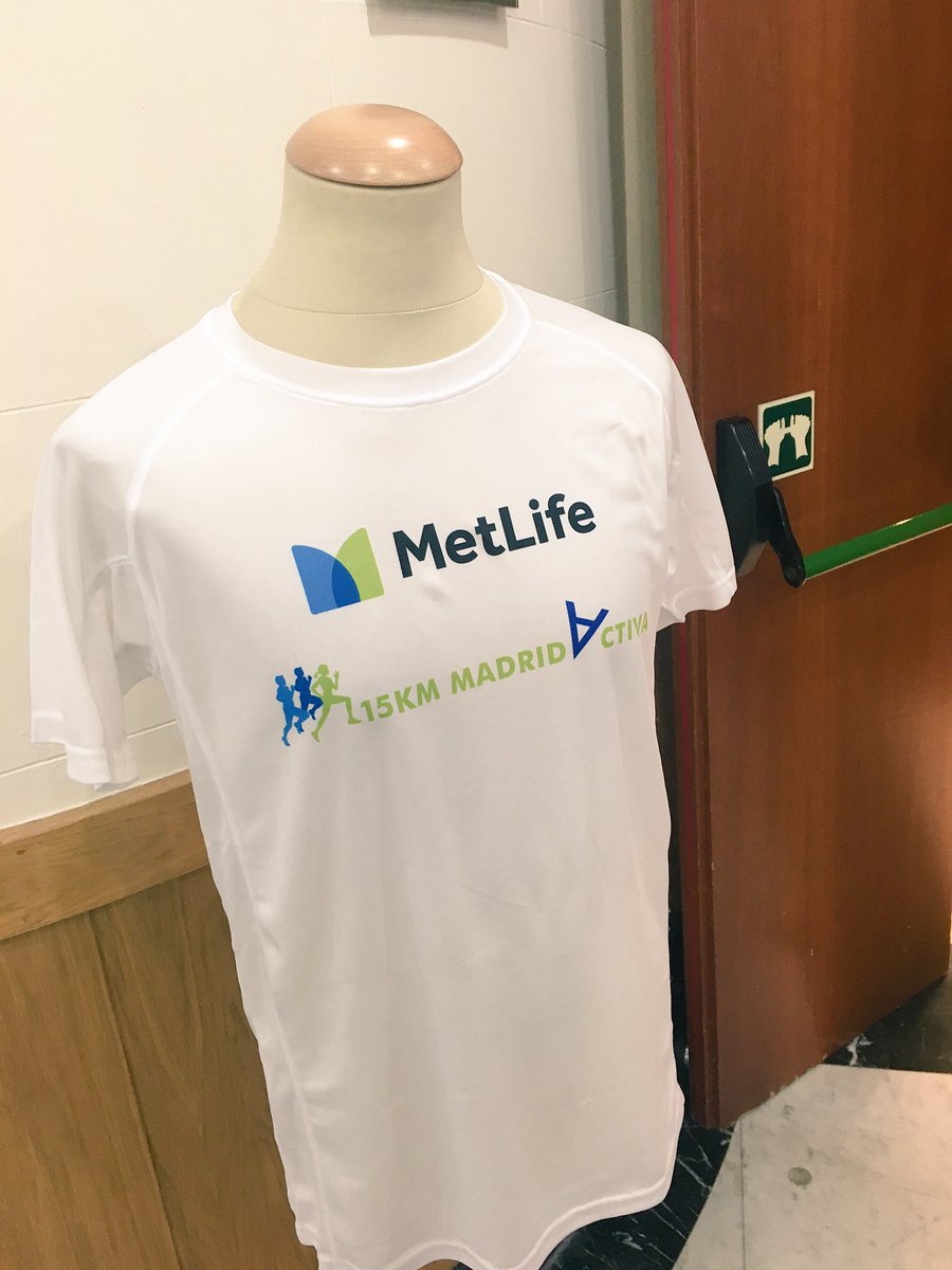 15kmMetLife's tweet photo. 🎽 TENEMOS CAMISETA 🎽

Este año se ha apostado por lucir el color blanco para la III Edición de la Carrera 15km MetLife Madrid Activa. https://t.co/4JSJ1BpExB