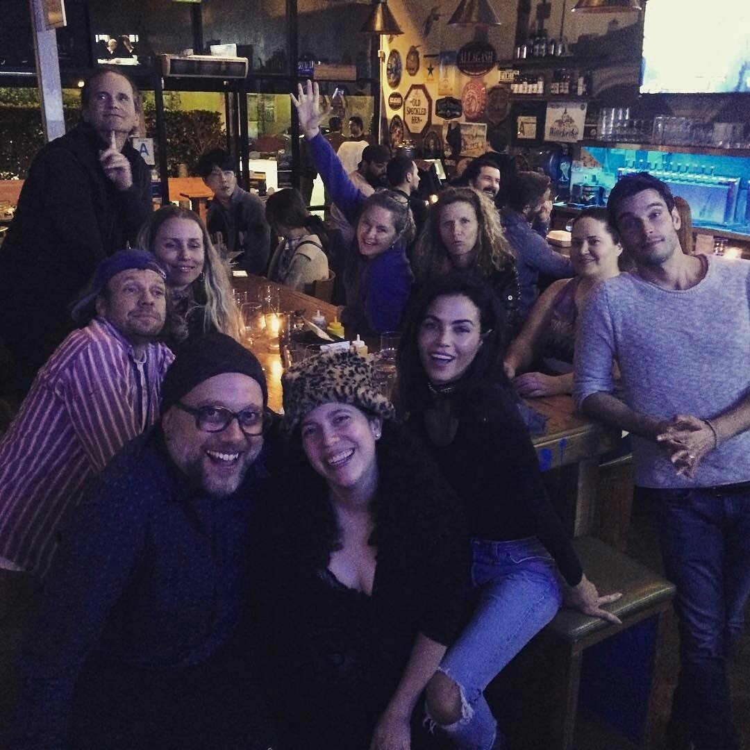 DanieldiTomass0's tweet photo. RT @jennaldewan & @MaggieFriedman Beer trivia and witches. #Witchee gathering w @danielditomasso #WitchesOfEastEnd #renewwitchesofeastend https://t.co/CUQ3zUO2pO
