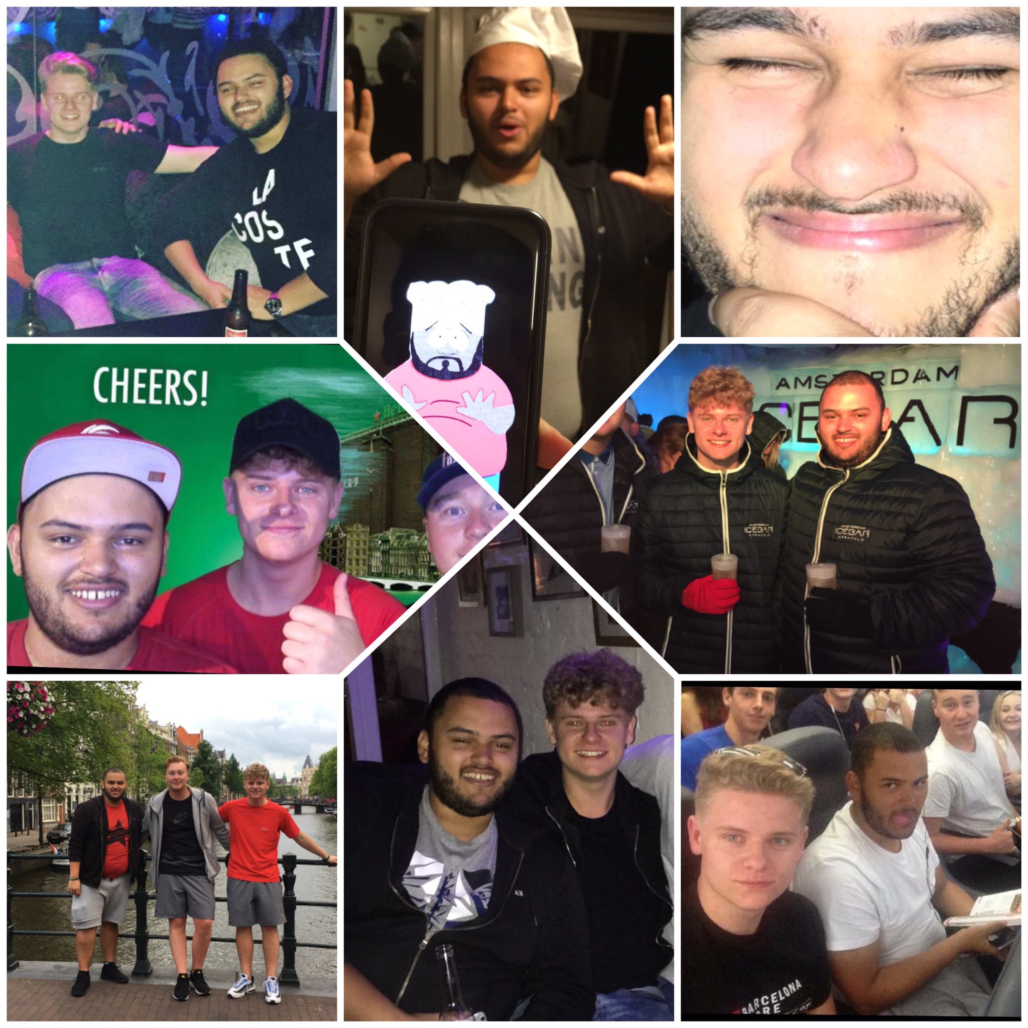 Happy birthday to the big man have a boss one feller see you soon  