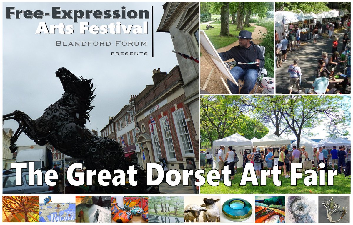 ArtsFree's tweet photo. Great Dorset Art Fair, Taking Place Sunday 21st May, Blandford Forum.
Registration now open. https://t.co/8ADp2iTbkR https://t.co/YS6aQ96DLO
