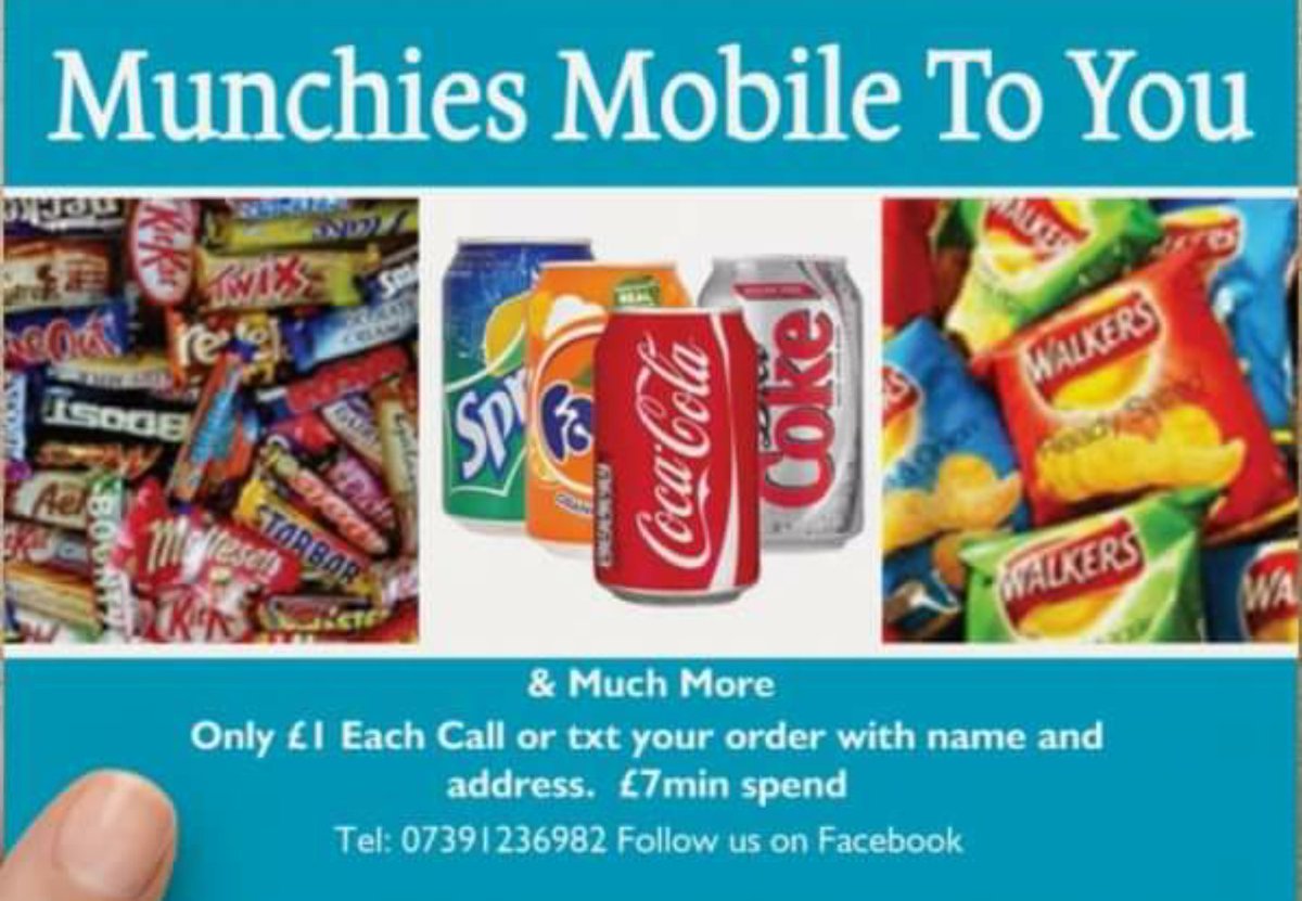 Bespokepelmets's tweet photo. Munchies Mobile To You! Opens for business tomorrow 5pm to 12am!
Please Like &amp; Share this page for a chance to win FREE chocolate goodies https://t.co/TsVmnmmdZw