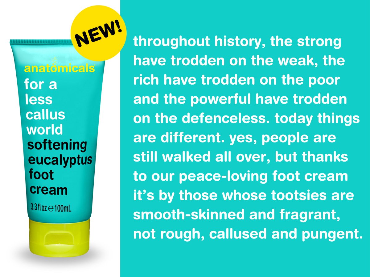 Whatever you look like, whatever shape you’re in….we only want you for your body. Purchase NEW eucalyptus foot cream at <a href="/ultabeauty/">Ulta Beauty</a> now.