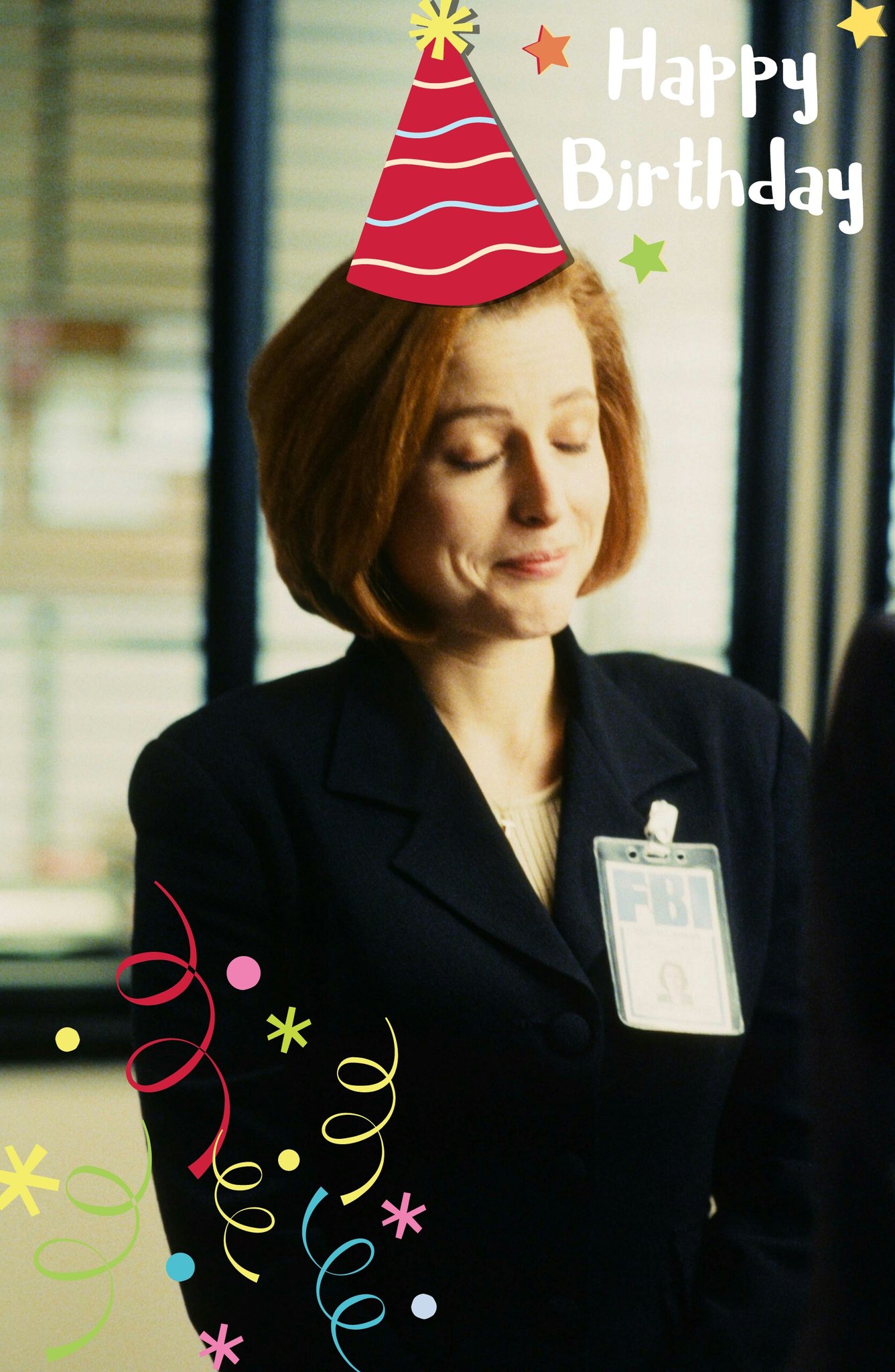 Happy birthday dana scully   