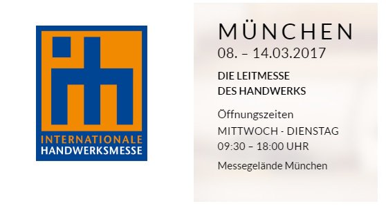 FrankRadynski's tweet photo. Ich bin vom 8. bis 11. März auf der Handwerksmesse in München und freue mich wieder auf interessante Tage.

Infos -> https://t.co/OMX5MFKQMo https://t.co/11T1M4KkEu