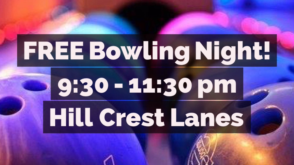 CowleyCollege's tweet photo. #CowleyStudents - Bring your IDs for a FREE night of bowling fun! #getstrikes https://t.co/3PwEZJPJmk
