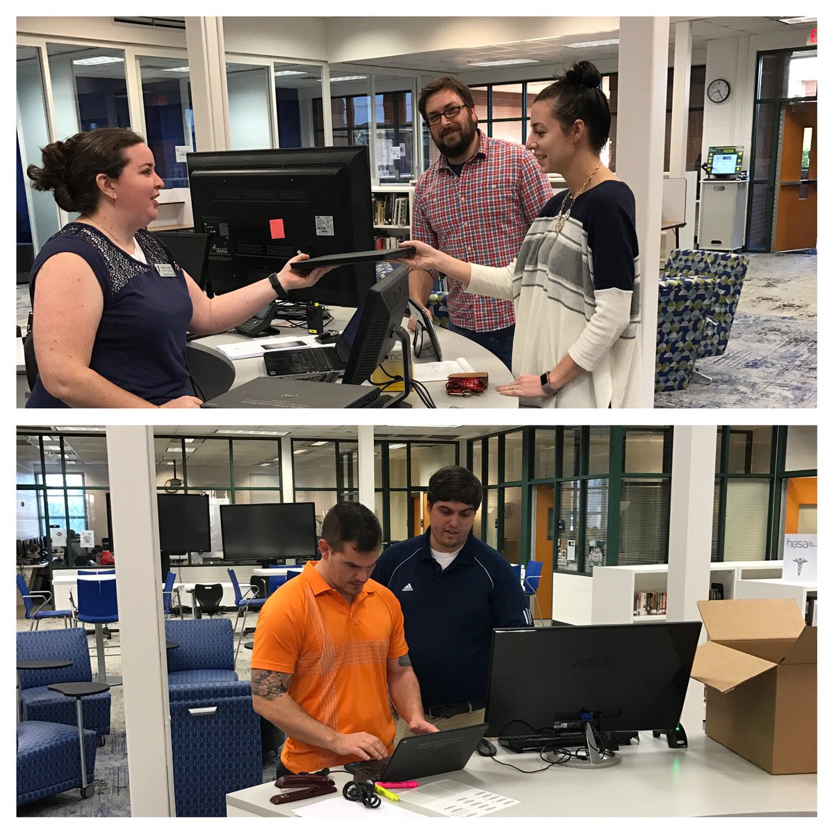 NPESprincipal's tweet image. Teachers are getting their Chromebooks today! #readytopersonalize @briandowney15 @DarrylPaulUGA @DiSanoMarisa