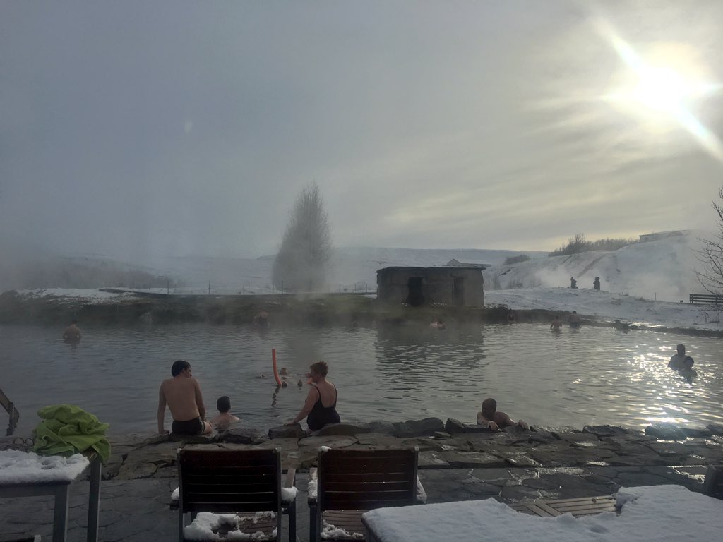 The secret lagoon, fludir iceland with <a href="/nordiclimo1/">Nordiclimo</a> #secretlagoon