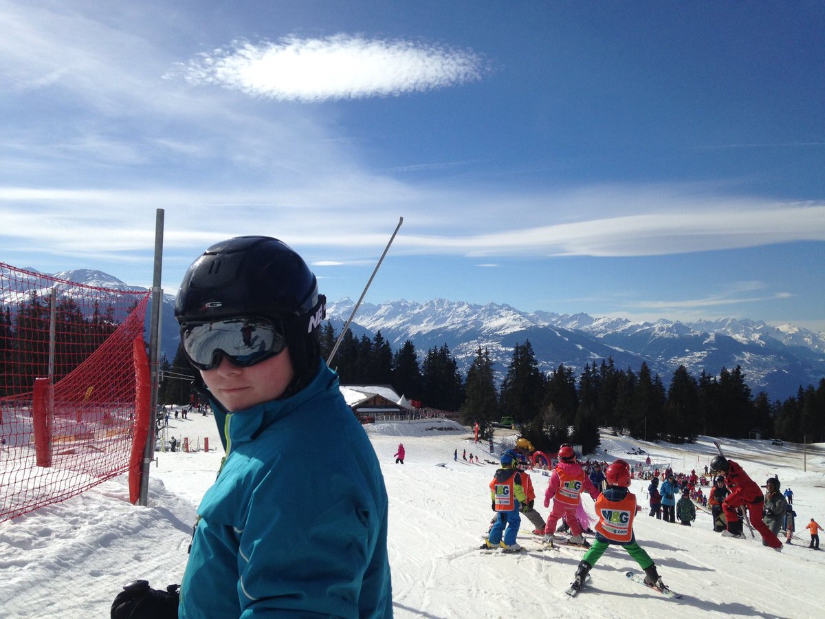 Sports night last night then back to the slopes today fortified by hot chocolate @nacfpro <a href="/UlyssesTrust/">The Ulysses Trust</a>