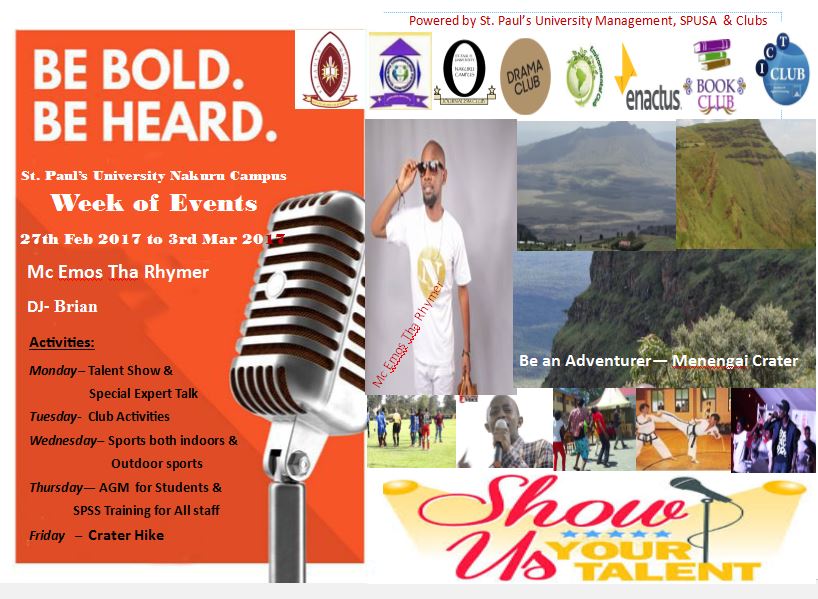 kagojohnk's tweet photo. #NakuruHostels @Beckie_Dove @mael_tuei @Beckie_Dove @moses_flex @KanyiLee @The1CRG @noel_hass17
#SpuWeekOfEvents
Be Bold & Be Heard https://t.co/GCnsmqy0cF