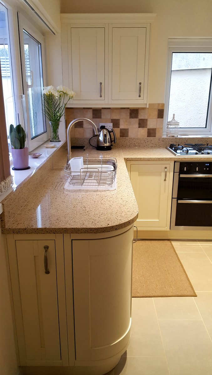 Another beautiful Kitchen we have recently installed @WaterlineLtd #CrownImperial #InFrame #Cream #UniqueByDesign