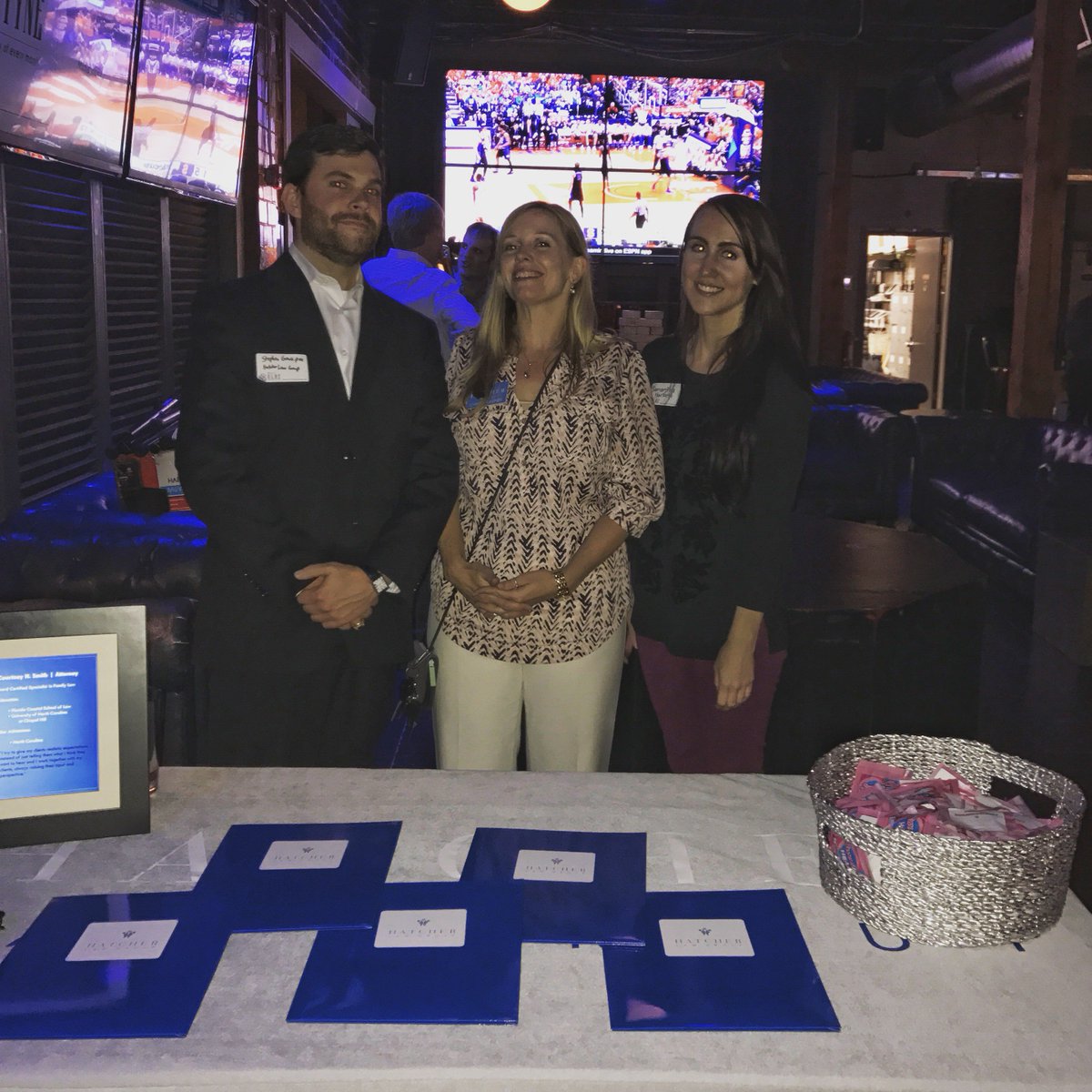 HatcherLawNC's tweet image. Great night sponsoring the BLOC After Hours networking event! #cltnetworking #familylaw #cltattorneys