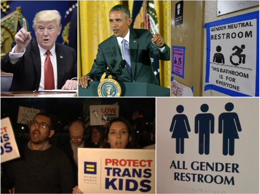 TRANS, ATTACCATEVI AL #TRUMP - CANCELLATE LE MISURE DI #OBAMA SUI BAGNI PER TRANSGENDER A SCUOLA.
goo.gl/1LKTIK
#PoliticaNews