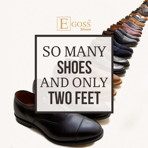 EgossShoes's tweet photo. Why not try out a new pair everyday? #Egoss 
Check out our all new collection at https://t.co/ImLFXR7lyW https://t.co/5Wd3ebfeyI