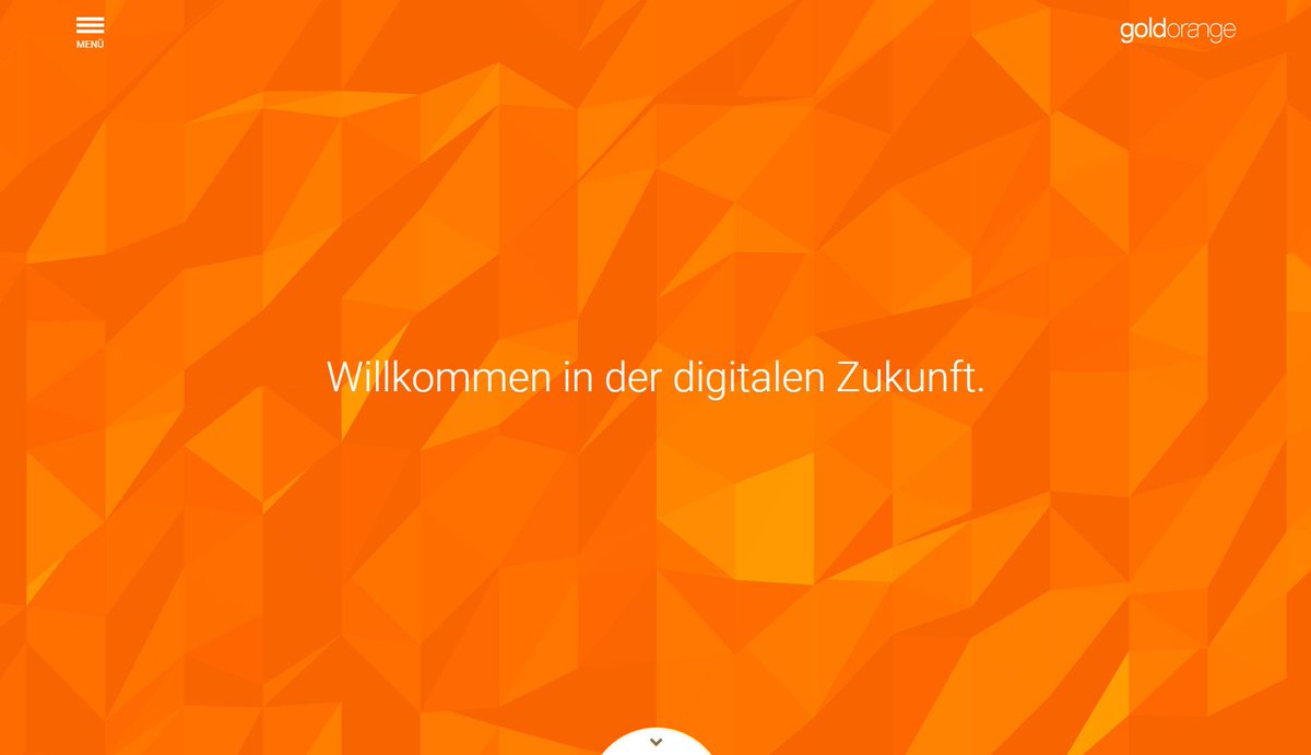 goldorange_com's tweet photo. BÄM! goldorange launcht goldorange. Wie immer mit viel Herzblut, responsive Webdesign #RWD und dem CMS #webEdition. https://t.co/E43dgOuSO1 https://t.co/MuugyftbHA