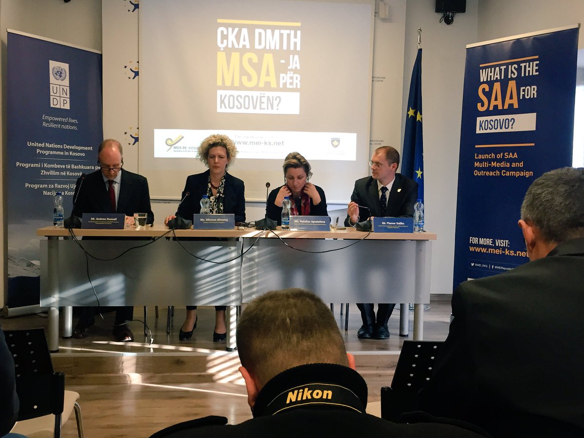 What is the SAA for Kosovo? #outreachcampaign #UNDPsupport #MEI
