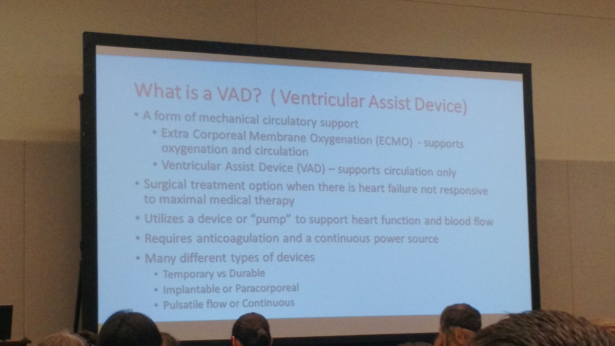 katie_harmoney's tweet image. VADs in kids for the non cardiologist. #hpm17 #hpmrookie17