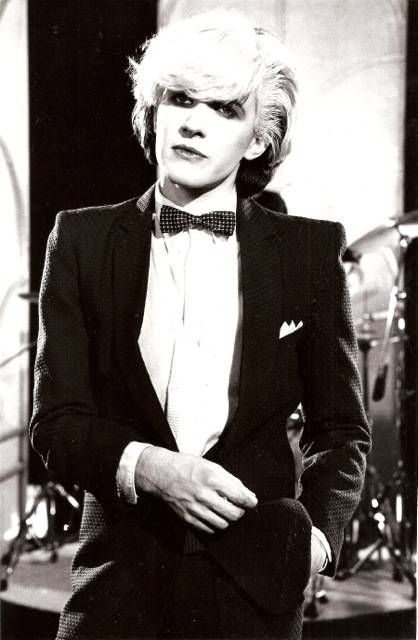 Happy birthday to David Sylvian. Photo c.1980. 