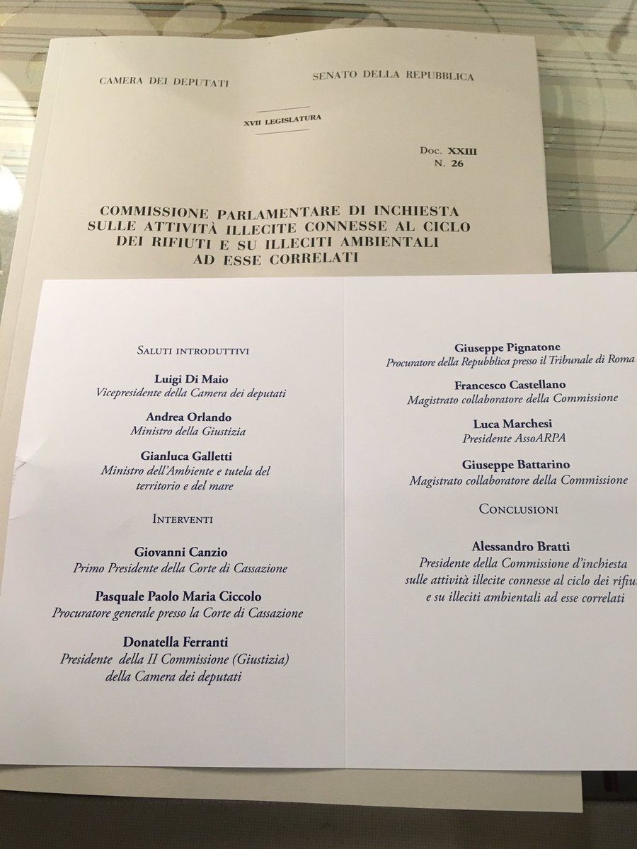 Tetovaccari's tweet photo. A Palazzo San Macuto @Montecitorio a un anno dall'attuazione della legge su #ecoreati @alebratti @bragachiara https://t.co/AxP1s6hhYL