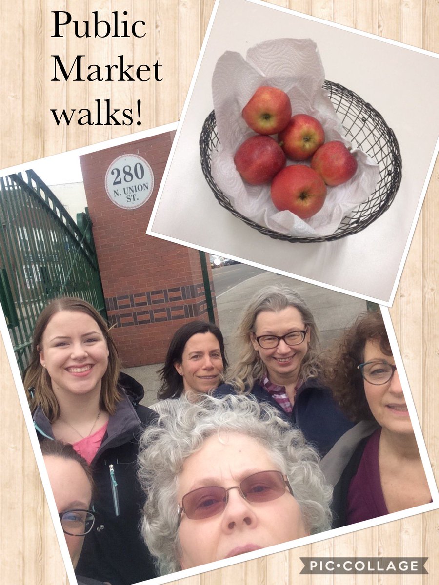 CCHP_URMC's tweet image. Warm temps mean the first official Public Market lunch trek! #roc #FebBreak