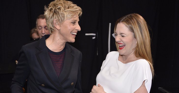 Ellen DeGeneres wishes Drew Barrymore a happy birthday with this really delightful video:  