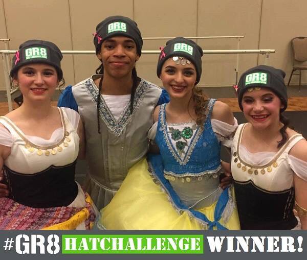 This week's winning #GR8HatChallenge came frm #Balletfest in Atlanta, USA! We're so happy £50 will be donated to the charity on your behalf!