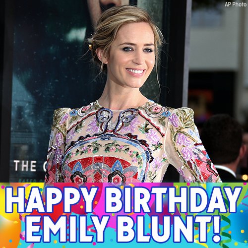 Happy 34th Birthday, Emily Blunt! 