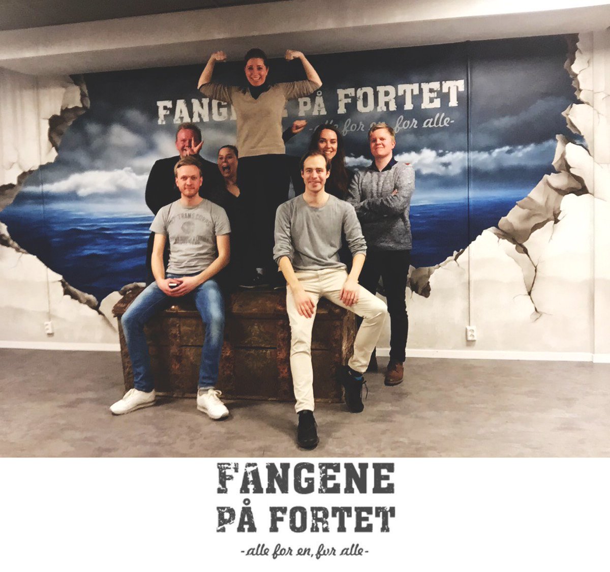 DKSF_'s tweet image. Vi har rundet fangene på fortet, klarer dere, @OsloUngeHoyre, like høy score? #FangenepåFortet #HvemUtfordrerDu?