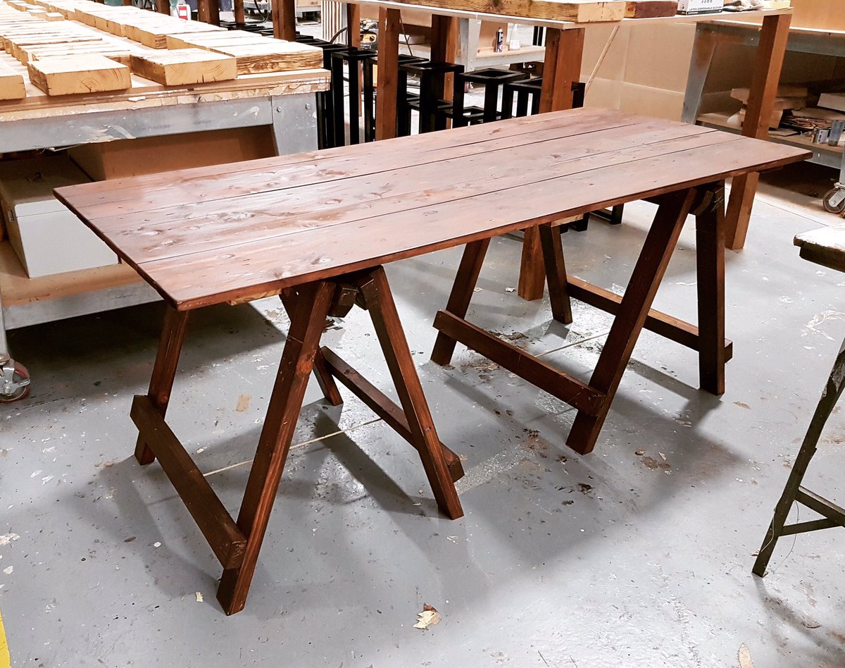 Trestling for ideas?
We can make to your own bespoke requirements.
#cclr #bespoke #display #trestle #table #carpentry #furniture #woodwork
