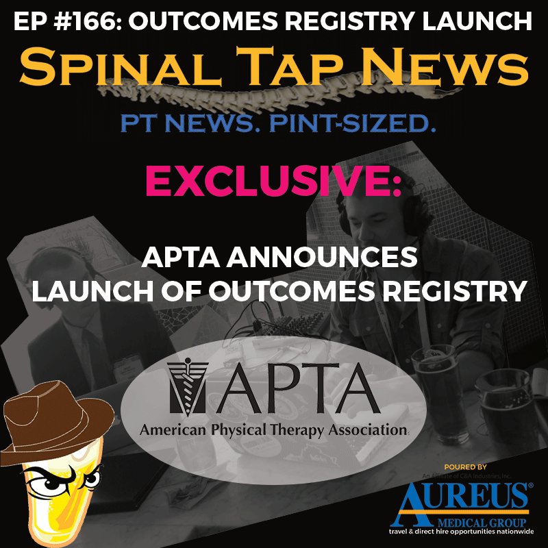 OUT NOW: We talk the Physical Therapy Outcomes Registry. What is is, what does it do, and why should you care? https://t.co/lVyU53Y3AR https://t.co/8cVvX72kTT