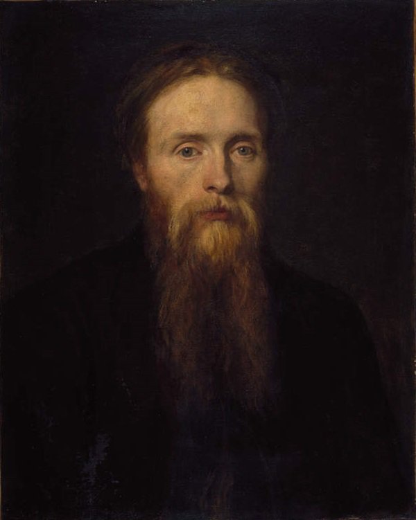 Portrait of Sir Edward Burne-Jones George Frederic Watts, c.1869-70. #GFWatts was born #onthisday 1817. #Watts200.