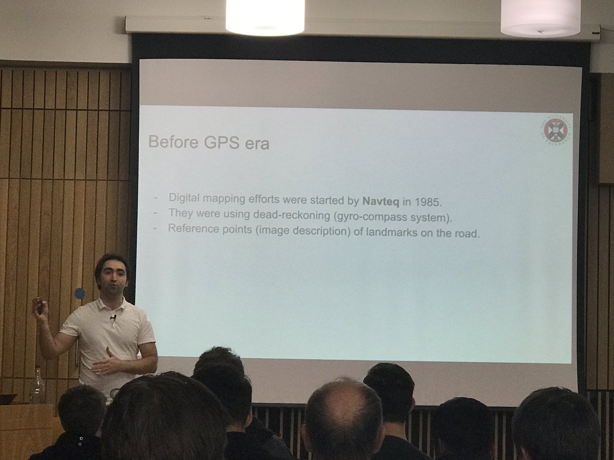 Great presentation by <a href="/vradu10/">Valentin Radu</a> on contextual #LBS data <a href="/simonmontford/">simonmontford</a> @UoE_IoT how things have changed since pre-#GPS.... #IoT