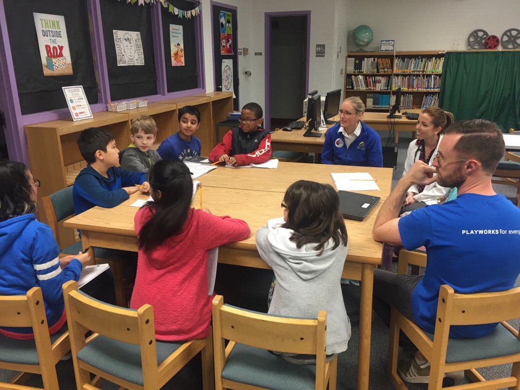PowellesPLAY's tweet photo. Thx @CareFirstAnHosp for joining our think tank today @PowellesPLAY @Jkramgt @wcpssmagnets @cyberkidsrobot https://t.co/3b7Bxg9ADE