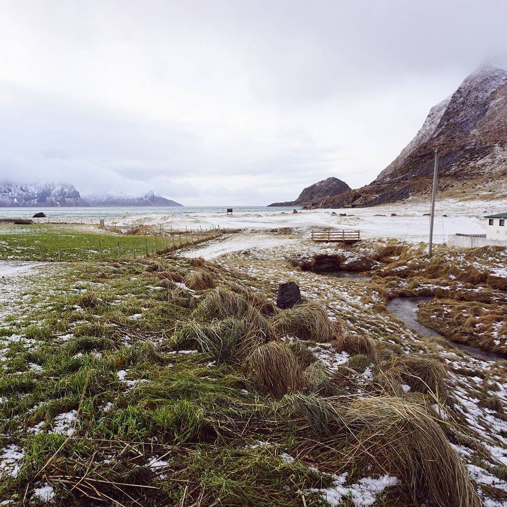 beforewedie_de's tweet photo. Beautiful Haukland
@lofotenislands Can you spot the tiny bridge? #lofotenislands #visitno… https://t.co/WBkfoazeSx https://t.co/V3TeMU7Kyd