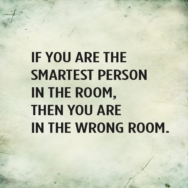 Surround yourself with those who challenge you and make you better, smarter and more successful! #alwayslearning #success