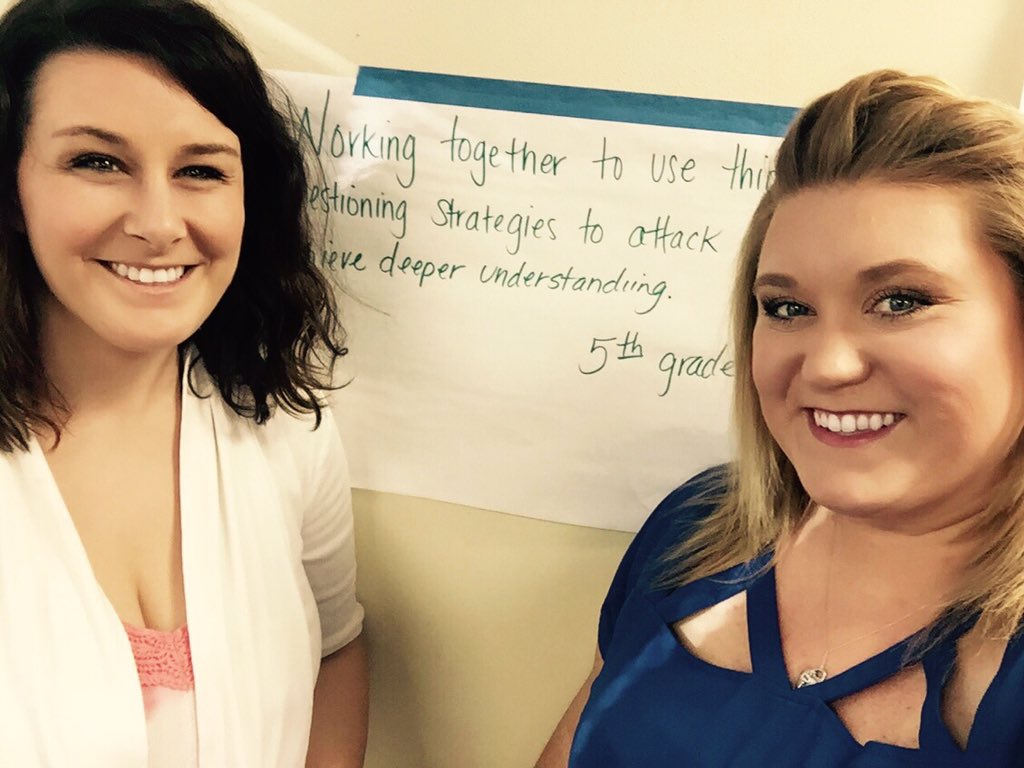 stephorren's tweet photo. @BurnetBrags working together at the #AVID training this morning. https://t.co/5o7fYyTUCD