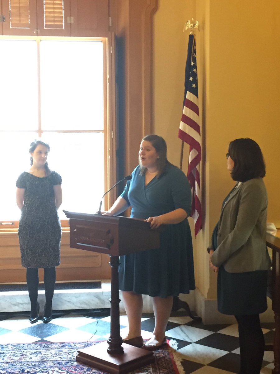 CCSPolicy's tweet photo. .@ccsohioresearch staff @warrenkate89 providing an overview of the data in our new #DistrictProfiles. https://t.co/7WLffR8dkW