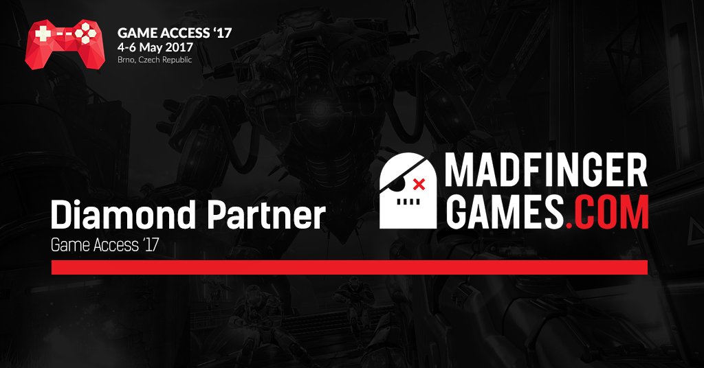 GameAccessConf's tweet photo. MAD and awesome @MADFINGERGames are Diamond Partners of #GameAccess17 ! https://t.co/PEPwoOrwp4 #indiedev #gamedev https://t.co/eOBtmeEhmX