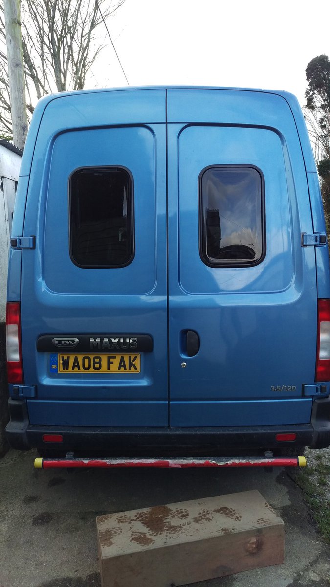 bluecoralvans's tweet photo. Today's before and after pics. #polyvision #windows #stormdoris couldn't stop #outdoors work! #vanlife #campers https://t.co/O44gq2PkfR