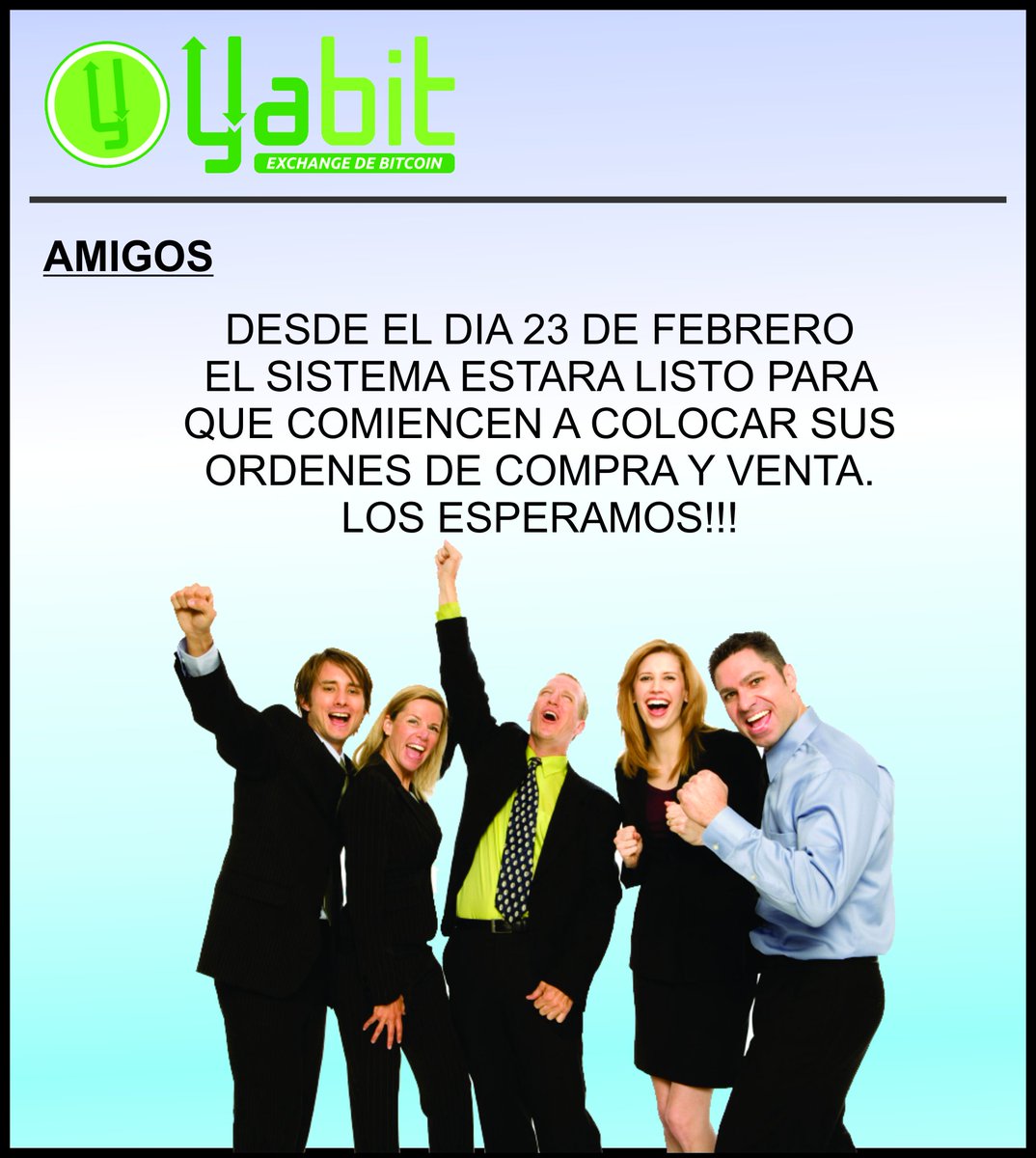 YabitBTC's tweet photo. Ya esta Todo Listo!!!! #Volvimos!! #YabitBtc #YabitVenezuela
https://t.co/83IeEPaez7 https://t.co/sThgZOR6OU
