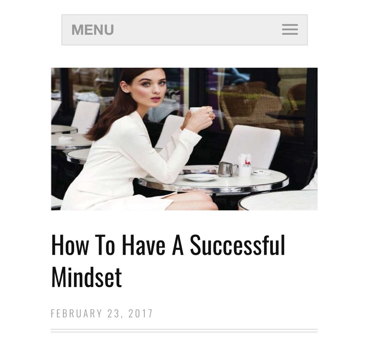 Women_On_Topp's tweet image. How To Have A Successful Mindset shar.es/19Rx3L