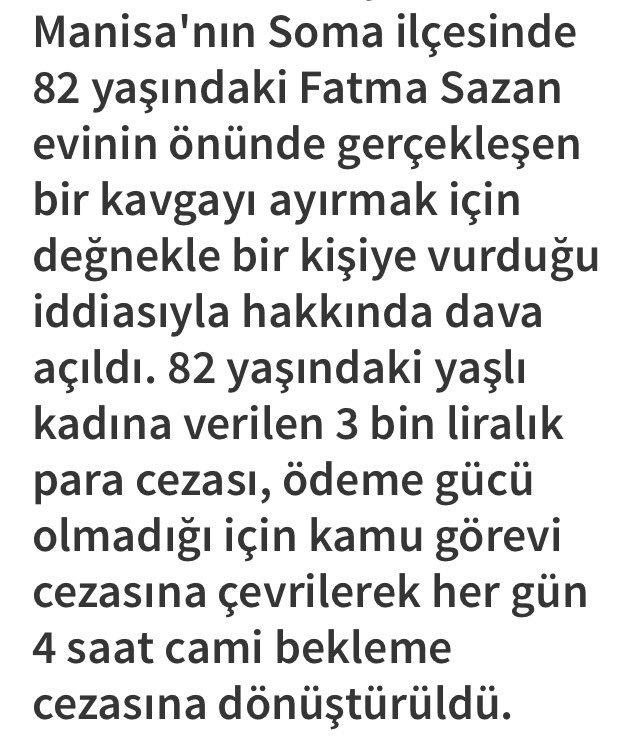 AkdemirAysenur's tweet photo. Adaletin kestiği parmak bu sefer acıdı..
#Fatmanine https://t.co/HQtvAYPw1s