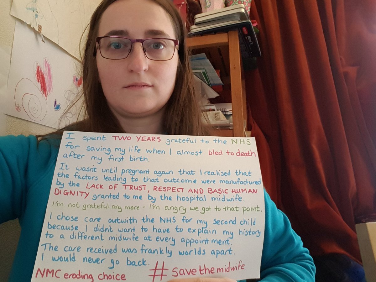 impeus's tweet photo. In eroding choice for maternity care, the NMC undermine the profession they are supposed to represent. #savethemidwife #independentmidwives https://t.co/P27t9U5pK2