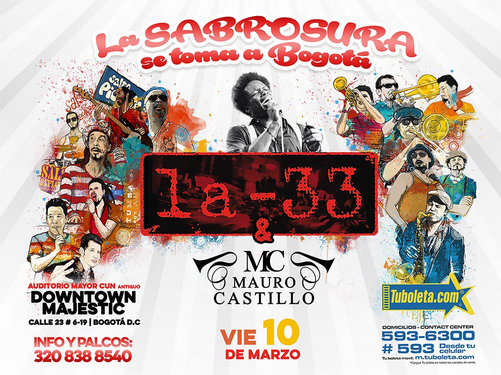 maurocastillo's tweet photo. Vamos a dar tremenda fiesta junto a  @LA33Orquesta  pilas, compre su boleta y prepárese para la gozadera. #BailáSalsaVé https://t.co/dnARDZy6NT