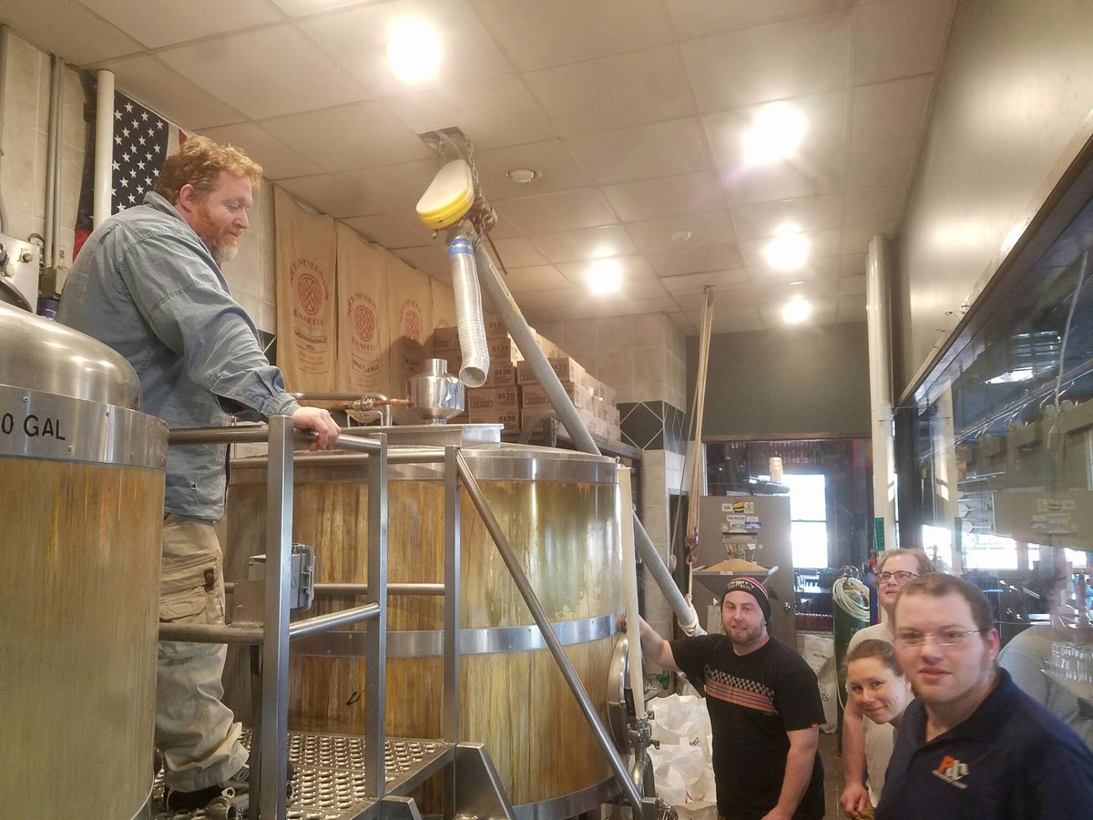 RIbrewing's tweet image. RIBS brewday @TrinityBrew Thanks Tommy for the invite!