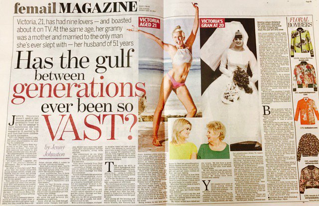 The difference is shocking! :O #SpringBreakWithGrandad's Victoria and Joyce tell us how! Read full article here: dailym.ai/2mmSO0v