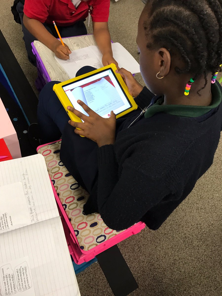 AliefTech's tweet photo. Technology Integration @HicksTigers using Video Conference and iPads. #AliefDigitalleader https://t.co/QzABd2DwPf
